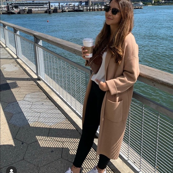 Last☄️Mango Midi coat NWT bloggers favorite - Picture 13 of 16